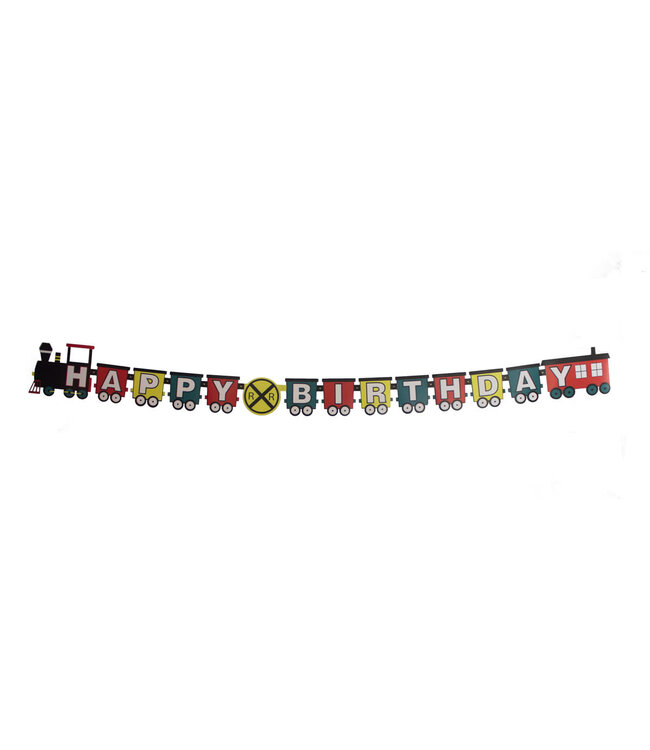 HAVERCAMP PRODUCTS Railroad – Banner Happy Birthday