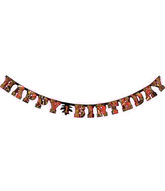 HAVERCAMP PRODUCTS NEXT Camo – Banner “Happy Birthday” Blaze Orange