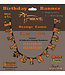 HAVERCAMP PRODUCTS NEXT Camo – Banner “Happy Birthday” Blaze Orange
