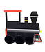 HAVERCAMP PRODUCTS Railroad – Centerpiece Locomotive shape