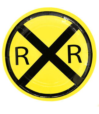 HAVERCAMP PRODUCTS Railroad – Plates Round 7″ 8-pack
