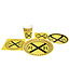 HAVERCAMP PRODUCTS Railroad – Plates Round 7″ 8-pack