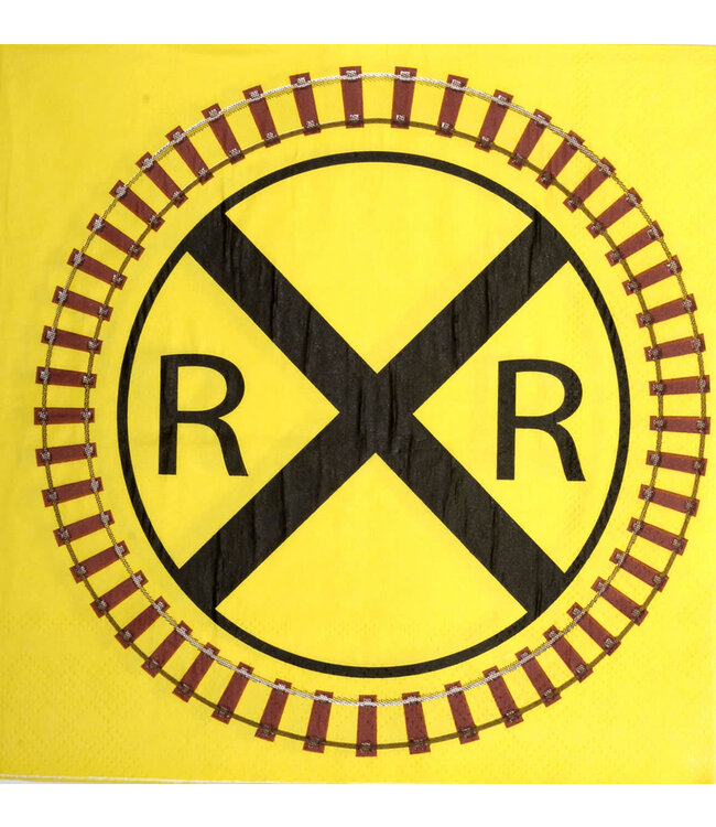 HAVERCAMP PRODUCTS Railroad – Luncheon Napkin 16-pack