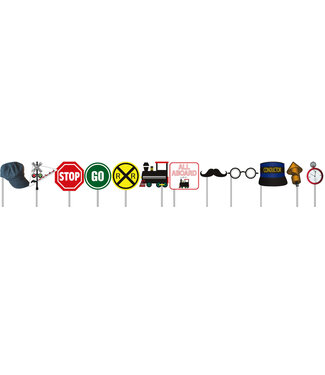 HAVERCAMP PRODUCTS Railroad – Photo Props 12-pack
