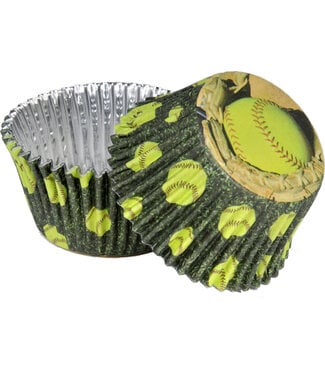 HAVERCAMP PRODUCTS Girl’s Fastpitch – Cupcake Liners 36 Count