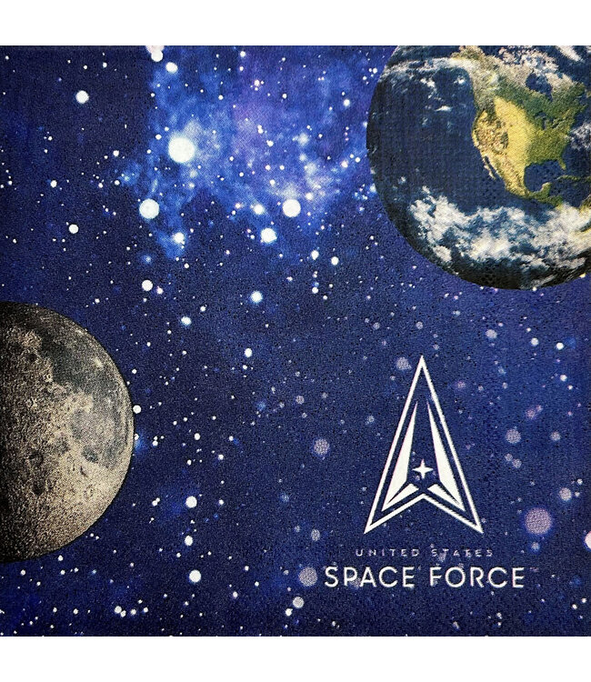 HAVERCAMP PRODUCTS US Space Force – Napkins Luncheon 16-pack