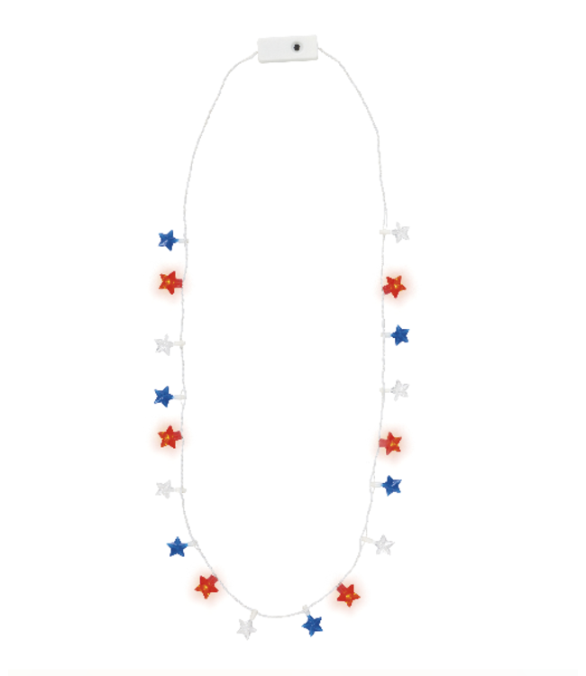 UNIQUE INDUSTRIES INC Light-Up Stars Necklace