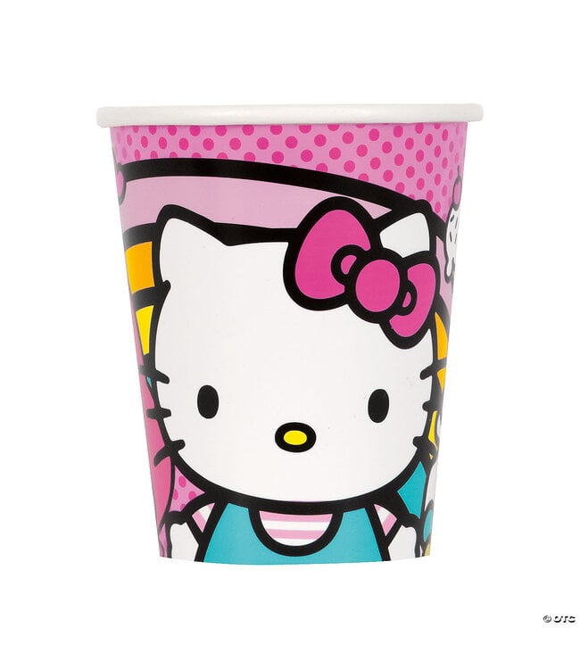 9 oz. Hello Kitty & Friends Party Disposable Paper Cups – 8 Ct.