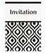 UNIQUE INDUSTRIES INC Moroccan Ikat Party Invitations -8 Count