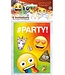 UNIQUE INDUSTRIES INC Rainbow Fun Emoji Invitations (8 Count)
