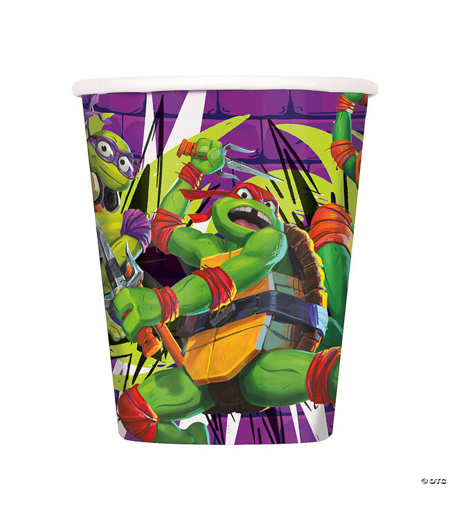 UNIQUE INDUSTRIES INC Teenage Mutant Ninja Turtles™: Mutant Mayhem Paper Cup-8 Count