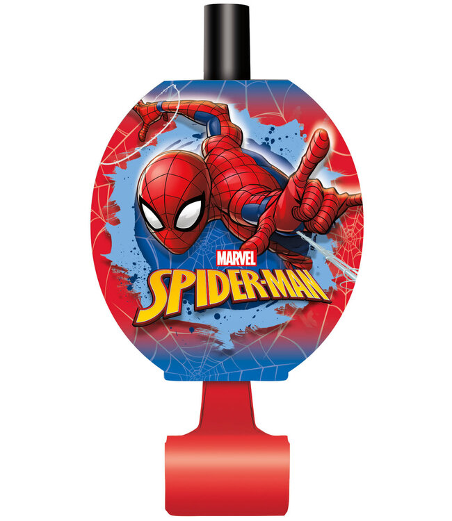 UNIQUE INDUSTRIES INC Spider-Man Blowouts 8ct