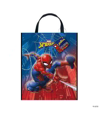 Unique Industries 11" x 13" Spider- Man™ Plastic Tote Bag