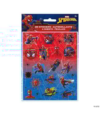 Unique Industries Marvel’s Spider-Man™ Sticker Sheets - 4 Pc.