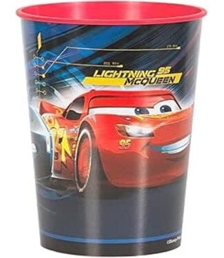 UNIQUE INDUSTRIES INC Cars 3 Movie 16oz Plastic Stadium Cup