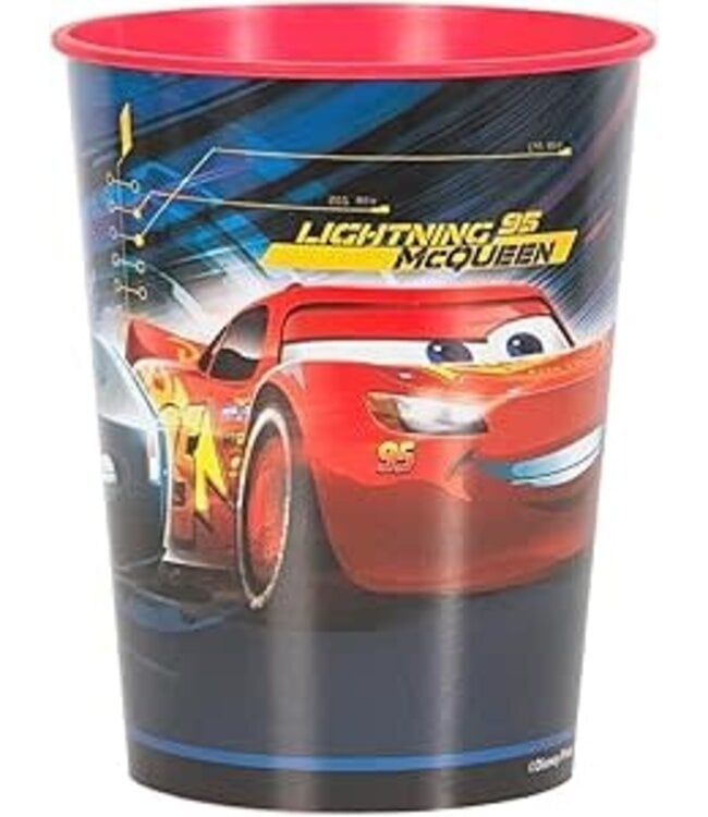 UNIQUE INDUSTRIES INC Cars 3 Movie 16oz Plastic Stadium Cup