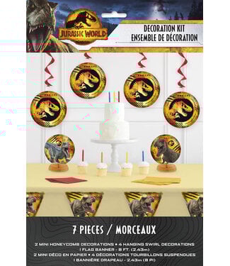 DECOR KIT JURASSIC WORLD