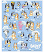 UNIQUE INDUSTRIES INC 92CT STICKERS BLUEY