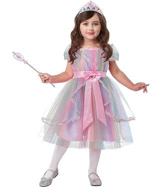 CALIFORNIA COSTUMES Colorful Rainbow Princess, Toddler Costume