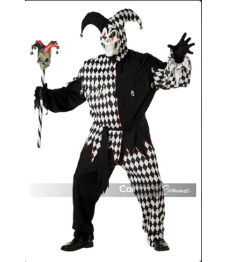 CALIFORNIA COSTUMES Evil Jester Plus Costume