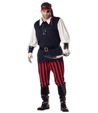 CALIFORNIA COSTUMES Cutthroat Pirate Costume Plus