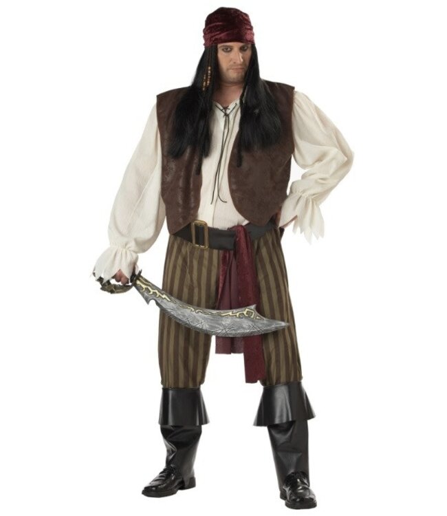 CALIFORNIA COSTUMES Plus Size Rogue Pirate Costume