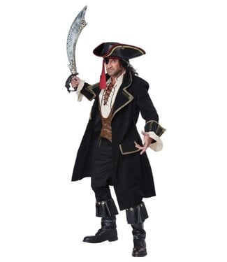 CALIFORNIA COSTUMES Adult Deluxe Pirate Captain Costume