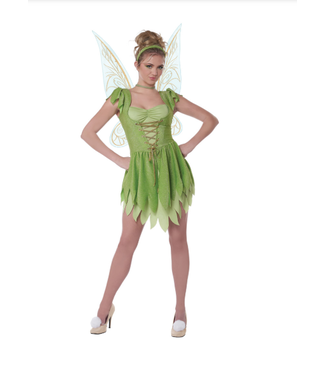 CALIFORNIA COSTUMES Classic Tinkerbell Adult Costume