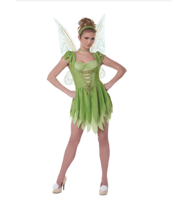 CALIFORNIA COSTUMES  Classic Tinkerbell Adult Costume