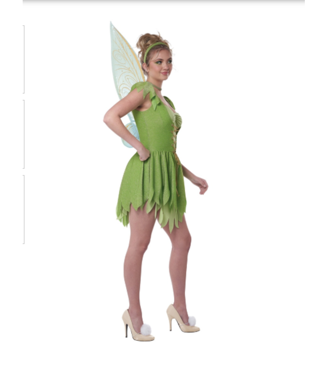 CALIFORNIA COSTUMES  Classic Tinkerbell Adult Costume