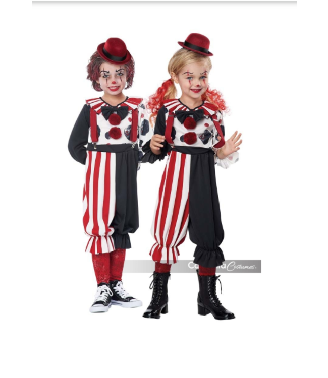 CALIFORNIA COSTUMES Kreepy Klown Kid Toddler