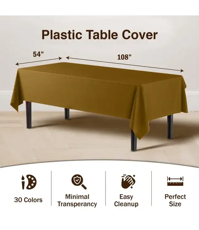 EXQUISITE 54inX108in Table Cover