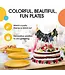 CROWN DISPLAY 7 in. Yellow Plastic Plates - 50 ct.