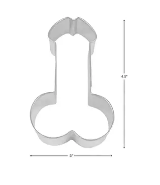 LITTLE GENIE Glitterati Penis Cookie Cutter