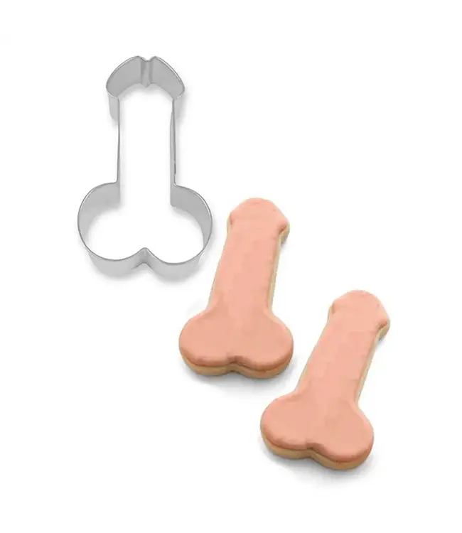 LITTLE GENIE Glitterati Penis Cookie Cutter