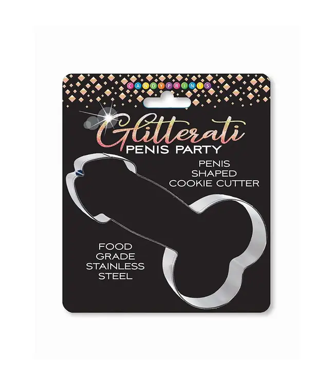 LITTLE GENIE Glitterati Penis Cookie Cutter