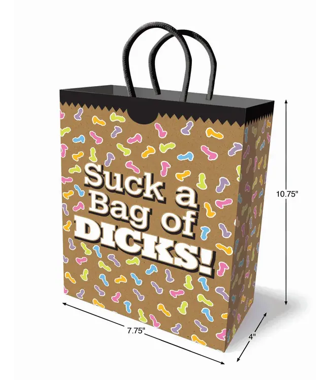 GLITTERATI Suck a Bag of Dicks -Gift Bag