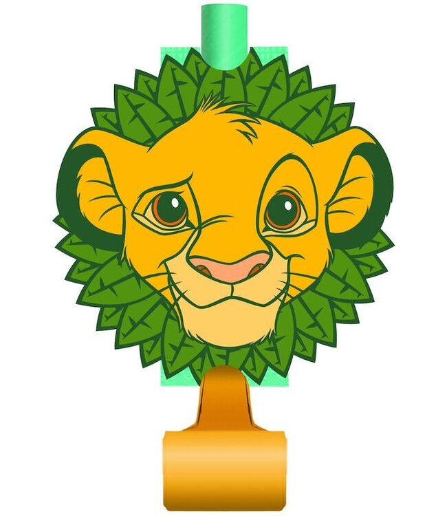 UNIQUE INDUSTRIES INC 8CT BLOW LION KING