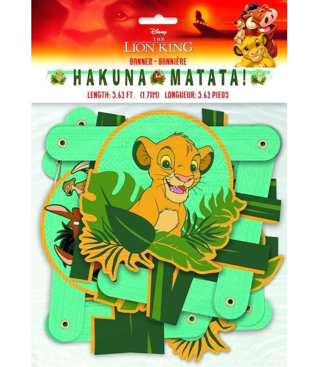 UNIQUE INDUSTRIES INC BANNER LION KING