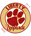 PARTY ON Liberty Leopards Sticker 9.5in