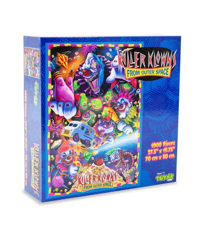 KILLER KLOWNS FROM OUTTER SPACE Killer Klowns From Outer Space 1000-Piece Jigsaw Puzzle