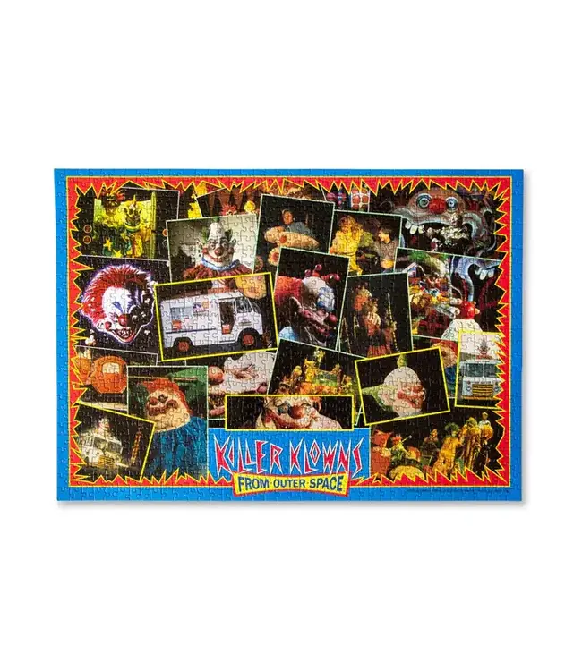 KILLER KLOWNS FROM OUTTER SPACE Killer Klowns From Outer Space Kollage A 1000-Piece Jigsaw Puzzle