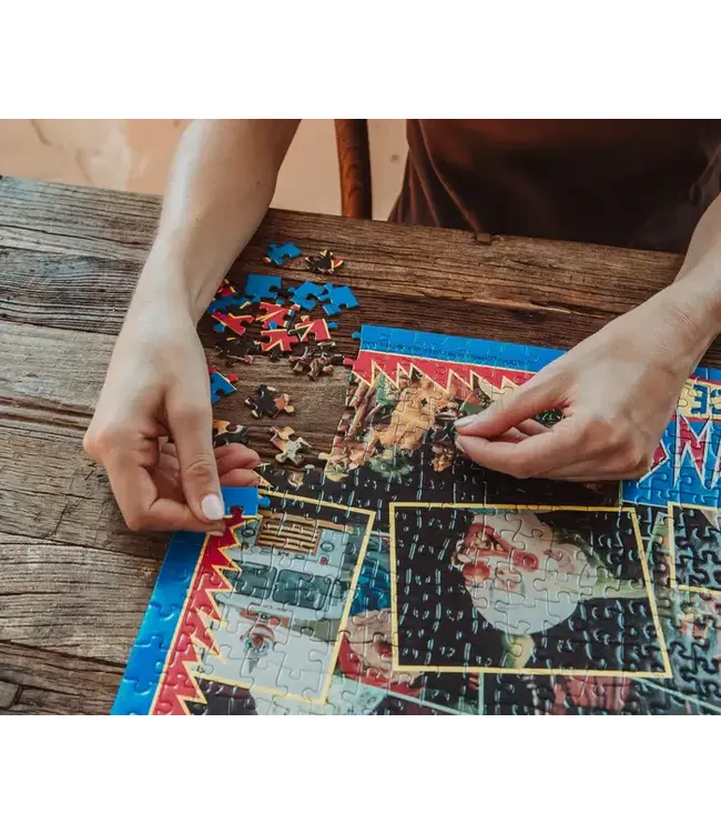 KILLER KLOWNS FROM OUTTER SPACE Killer Klowns From Outer Space Kollage A 1000-Piece Jigsaw Puzzle