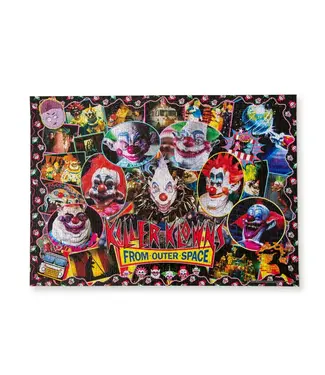 KILLER KLOWNS FROM OUTTER SPACE Killer Klowns From Outer Space Kollage B 1000-Piece Jigsaw Puzzle