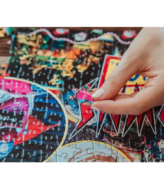 KILLER KLOWNS FROM OUTTER SPACE Killer Klowns From Outer Space Kollage B 1000-Piece Jigsaw Puzzle