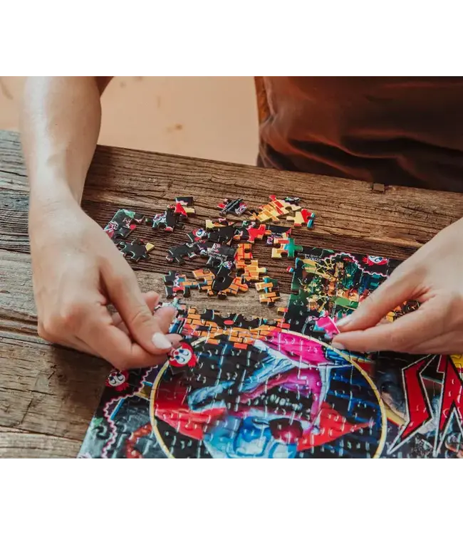 KILLER KLOWNS FROM OUTTER SPACE Killer Klowns From Outer Space Kollage B 1000-Piece Jigsaw Puzzle