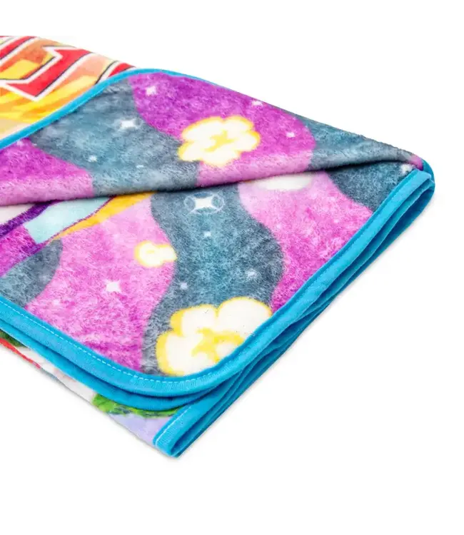 KILLER KLOWNS FROM OUTTER SPACE Killer Klowns From Outer Space Characters Raschel Throw Blanket | 45 x 60 Inches