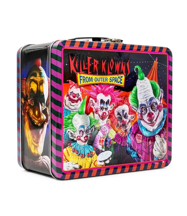 KILLER KLOWNS FROM OUTTER SPACE Killer Klowns From Outer Space Metal Tin Lunch Box