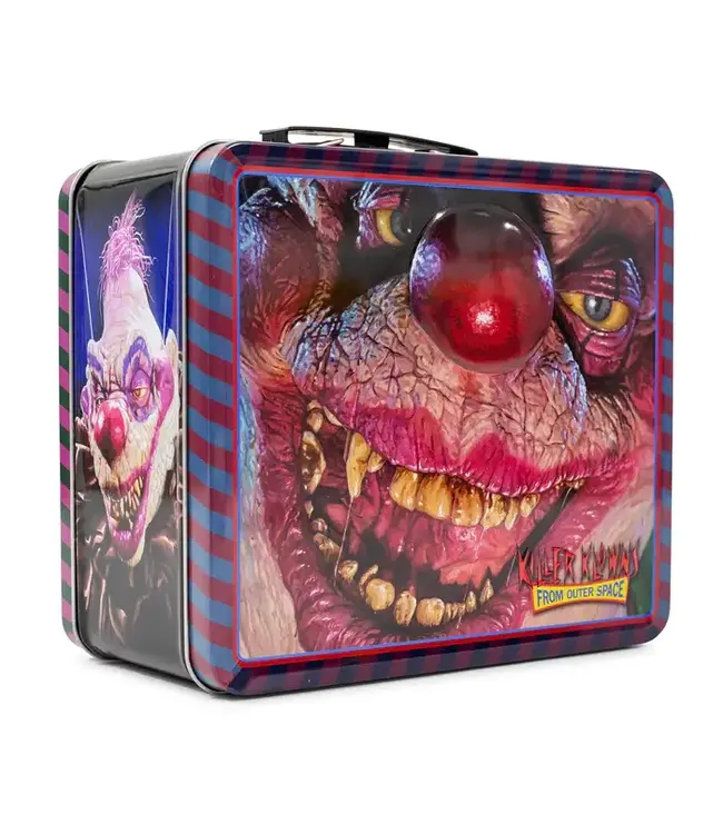 KILLER KLOWNS FROM OUTTER SPACE Killer Klowns From Outer Space Metal Tin Lunch Box