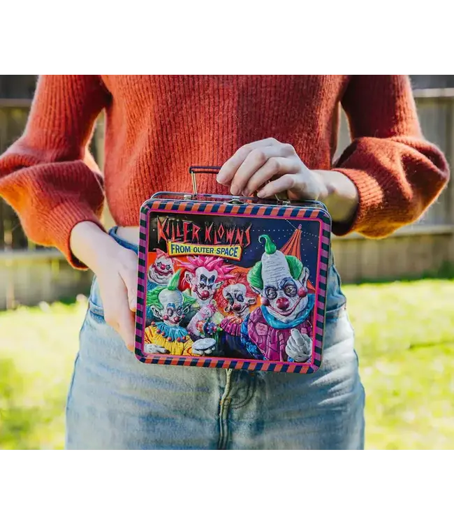 KILLER KLOWNS FROM OUTTER SPACE Killer Klowns From Outer Space Metal Tin Lunch Box